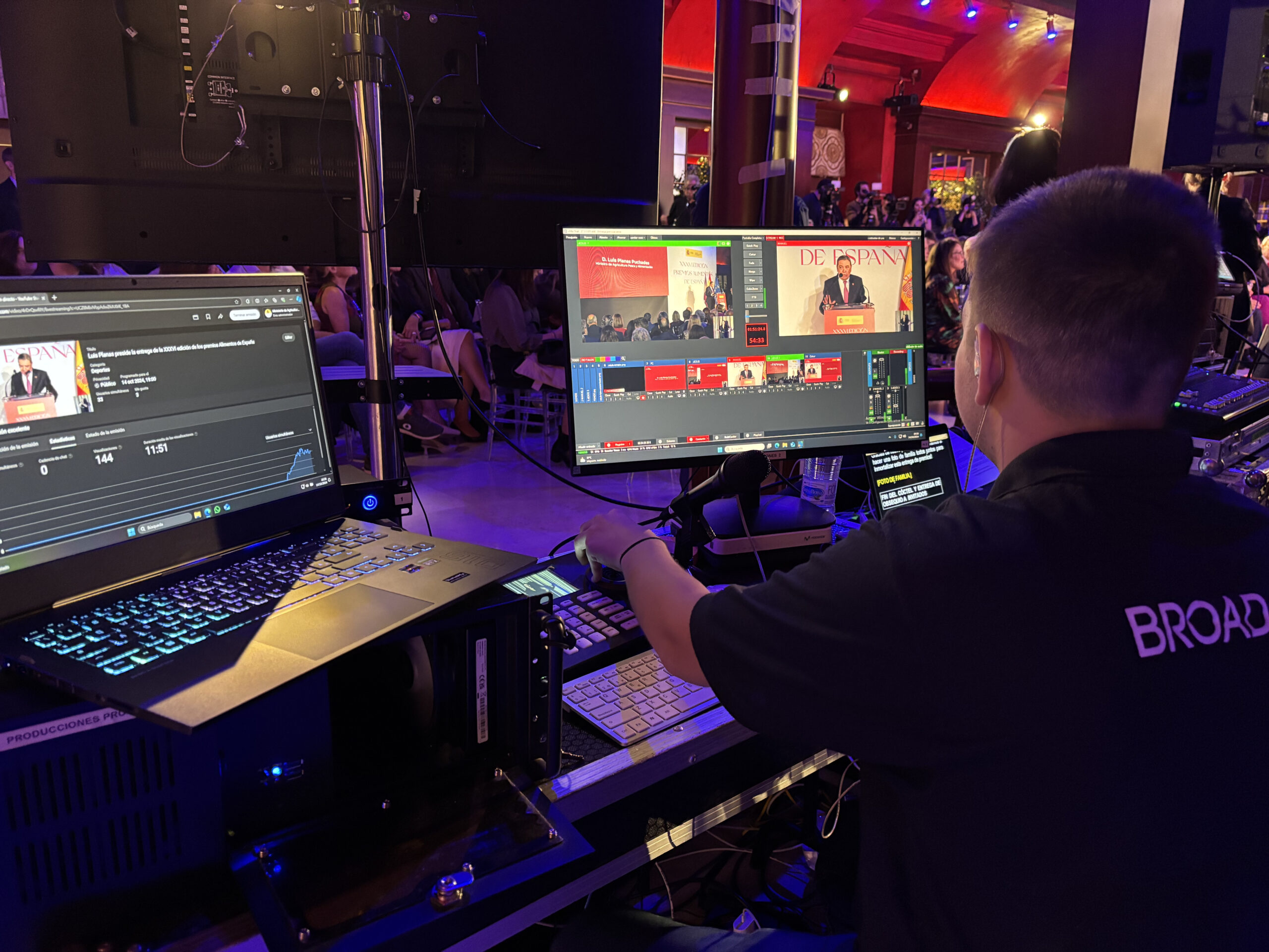 XXXVI Premios alimentos de España. En Streaming desde el Teatro Real