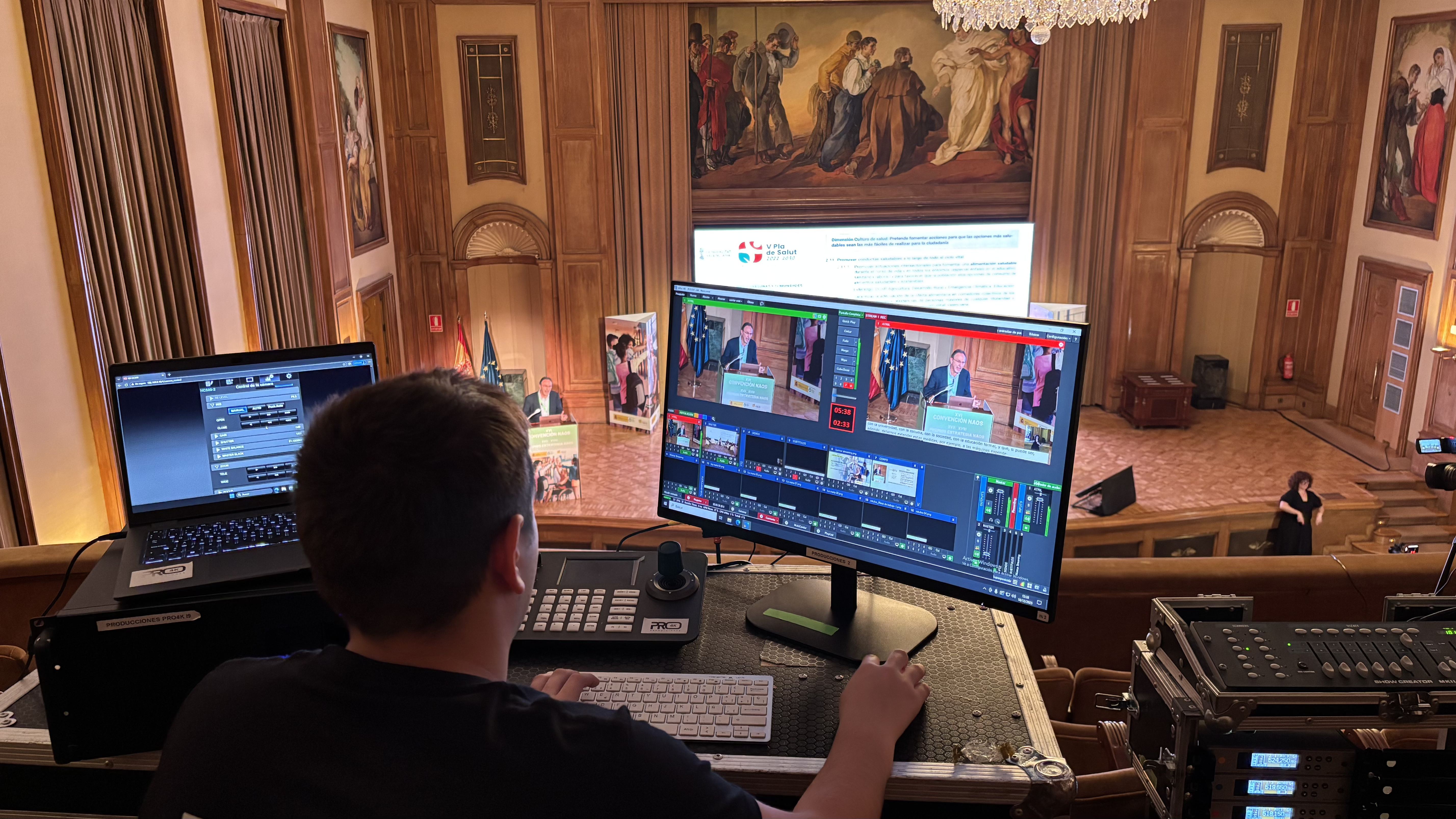 Pro4K realiza el streaming de la XVI Convención NAOS y Premios Estrategia NAOS